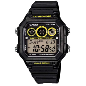 Casio AE-1300WH – Multi-Function Digital Sports Watch for Men