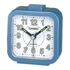 Casio TQ-141 Analog Table Alarm Clock with Beeper Alarm