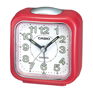 Casio TQ-142 Analog Table Alarm Clock with Beeper Alarm
