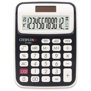 CITIPLUS Check And Correct Series Electronic Calculator - CT-720Li