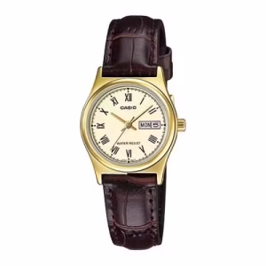 Casio LTP-V006GL-9BUDF Women’s Elegant Analog with Leather Strap watch